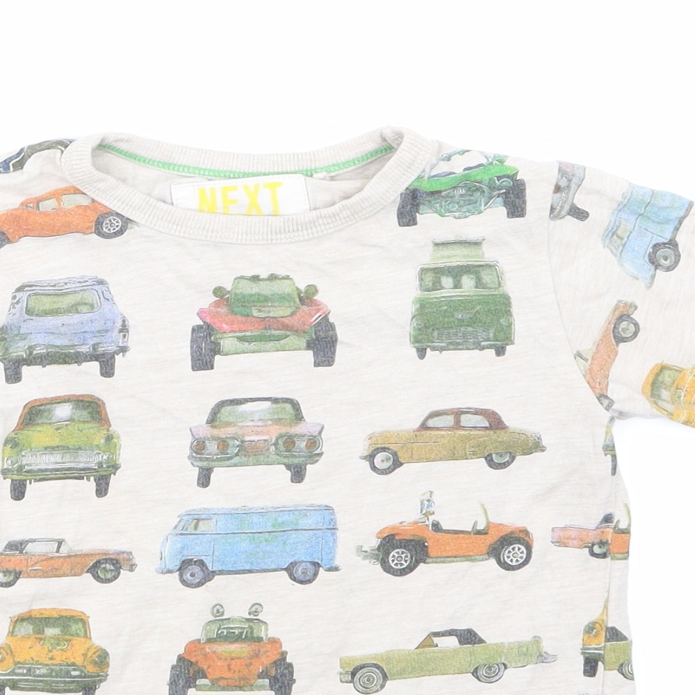 NEXT Boys Beige   Pullover T-Shirt Size 4-5 Years