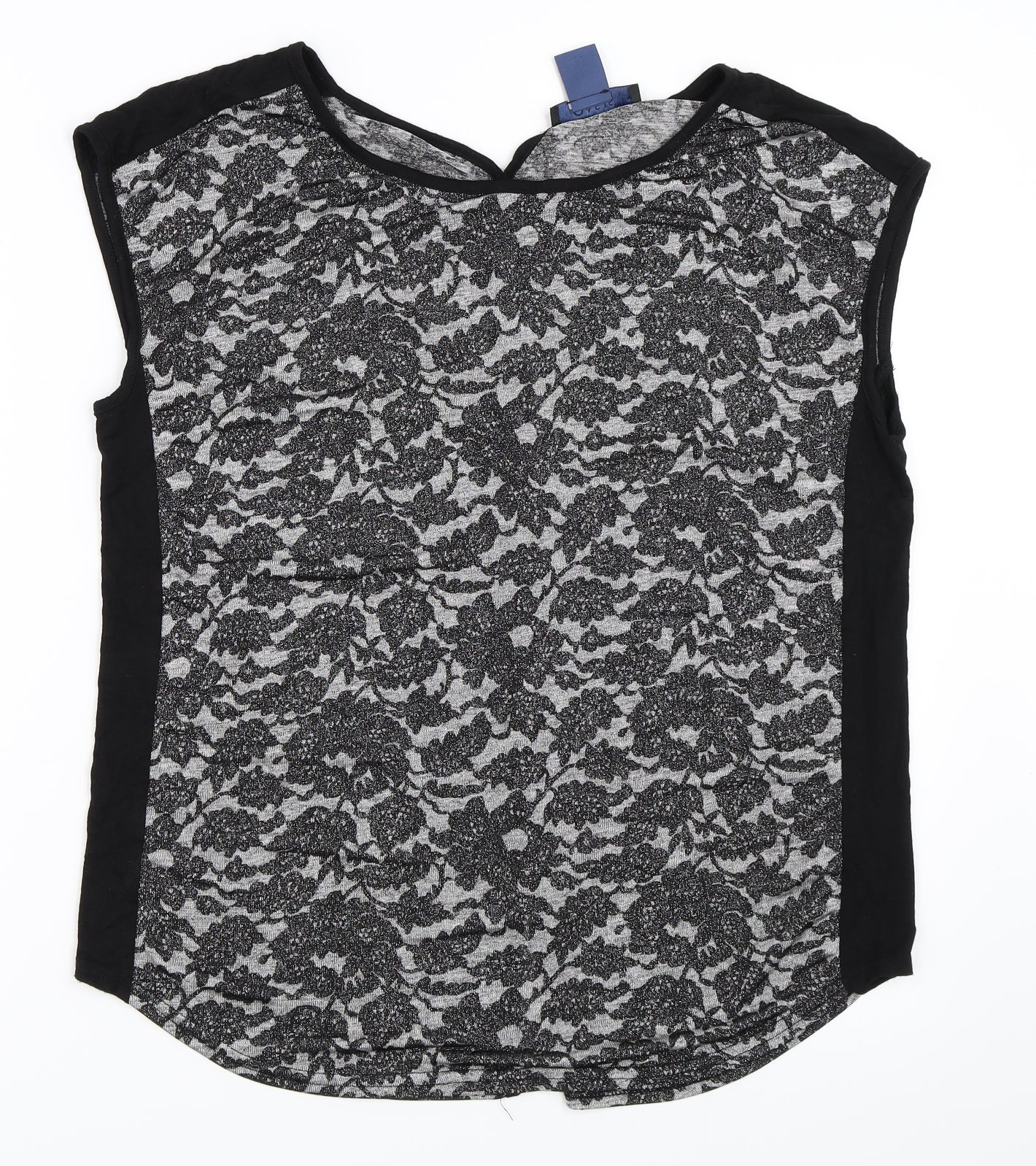 Oasis Womens Black   Basic Blouse Size M