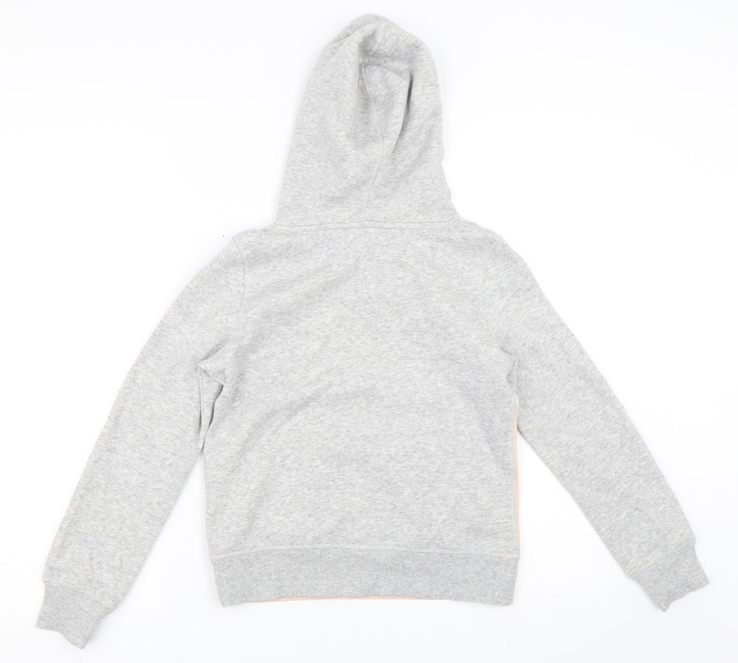 H&M Girls Grey   Pullover Hoodie Size 9-10 Years