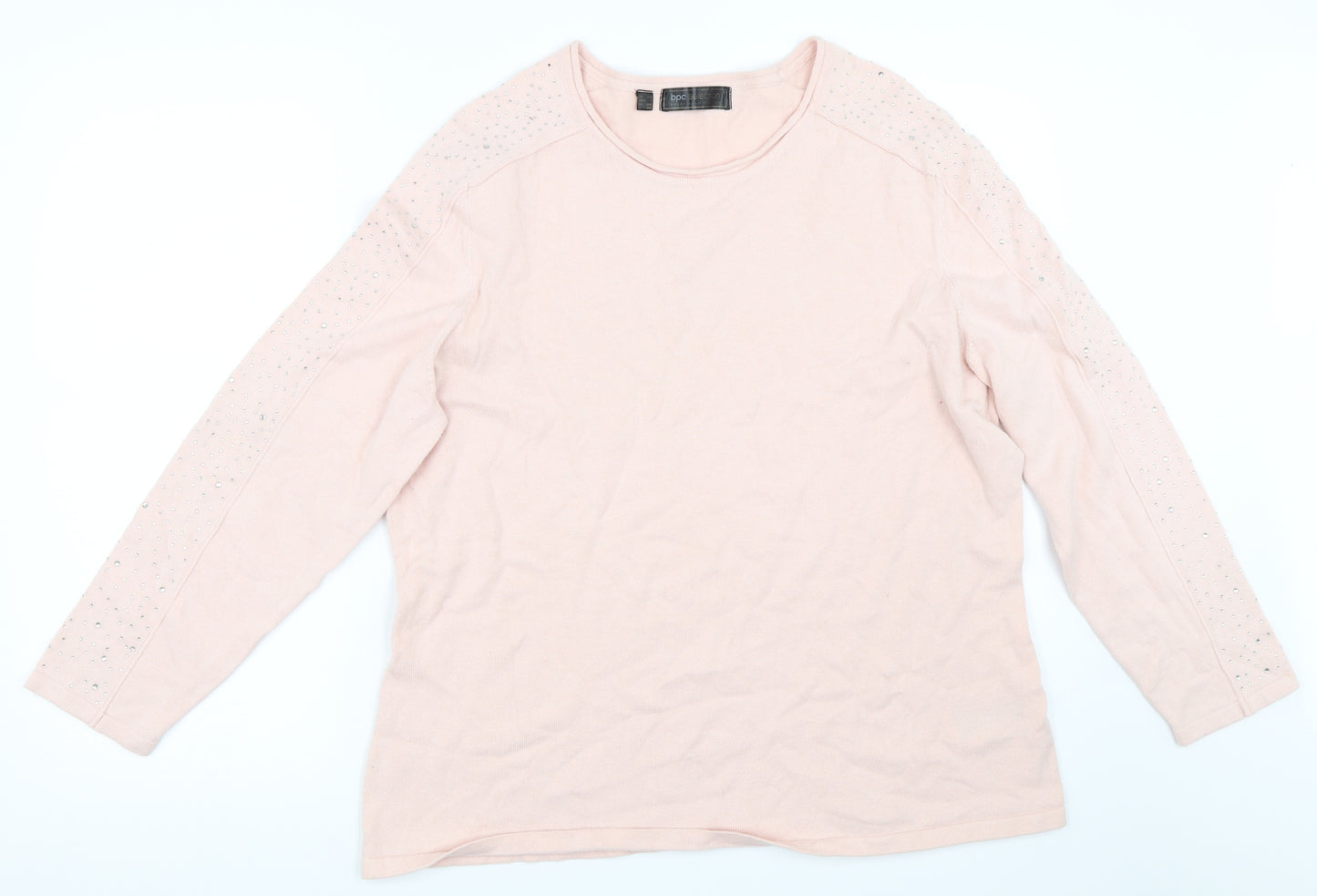 BPC Selection Womens Pink   Pullover Jumper Size L