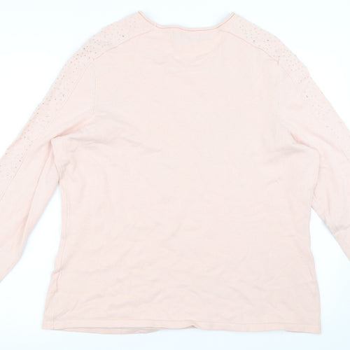 BPC Selection Womens Pink   Pullover Jumper Size L