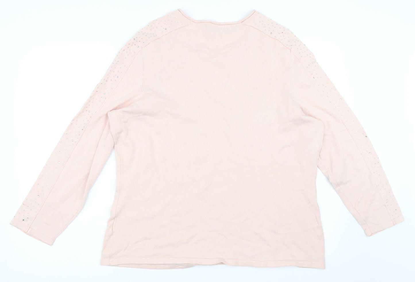 BPC Selection Womens Pink   Pullover Jumper Size L