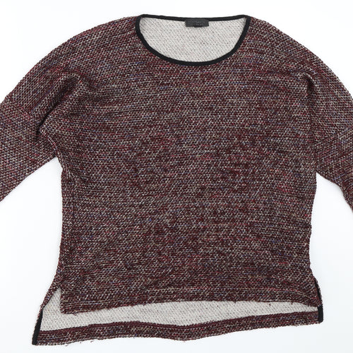 Topshop Womens Red   Pullover Jumper Size 10