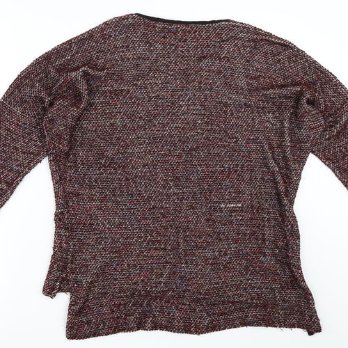 Topshop Womens Red   Pullover Jumper Size 10