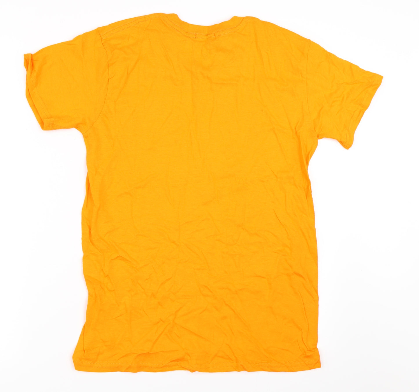 Boohoo Womens Orange   Basic T-Shirt Size S