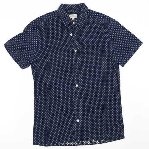 NEXT Mens Blue    Button-Up Size S