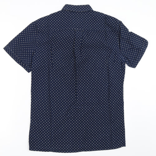NEXT Mens Blue    Button-Up Size S