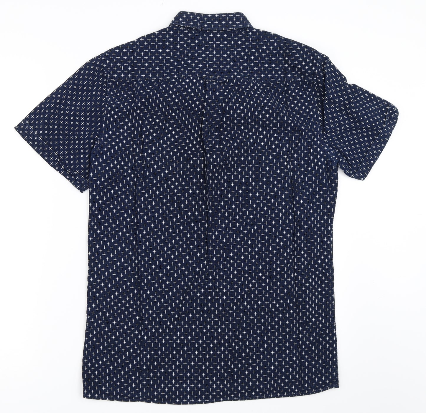 NEXT Mens Blue    Button-Up Size S