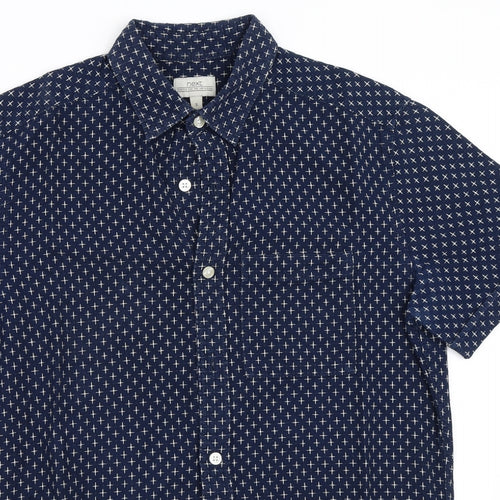 NEXT Mens Blue    Button-Up Size S