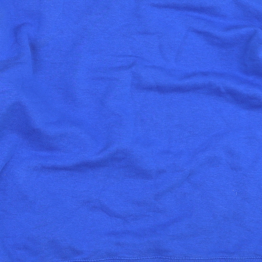 Lane Seven Mens Blue   Pullover Sweatshirt Size S  - plastic kills