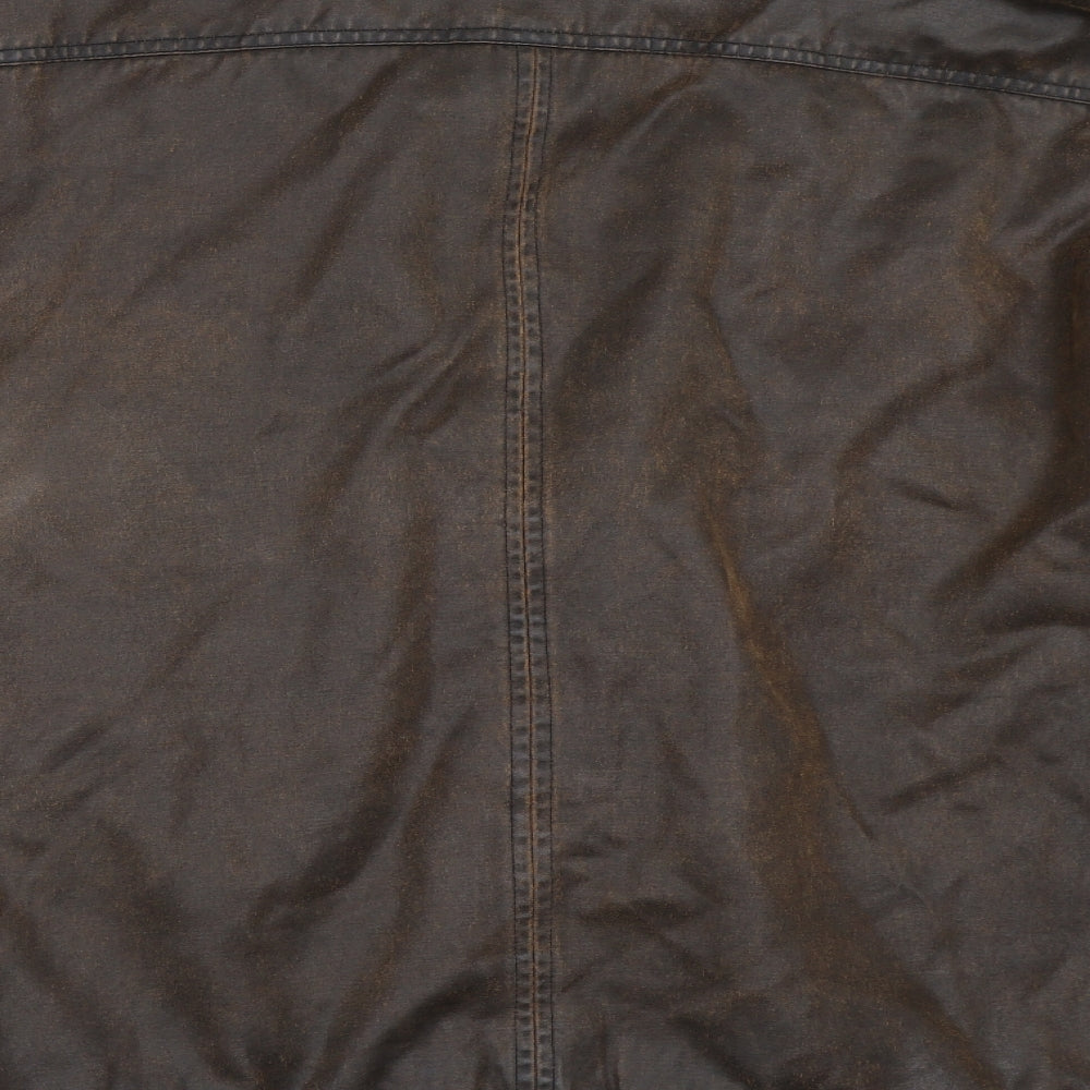 NEXT Mens Brown   Biker Coat Size L