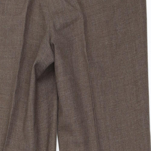 St Michael Mens Brown   Trousers  Size 36 in L31 in