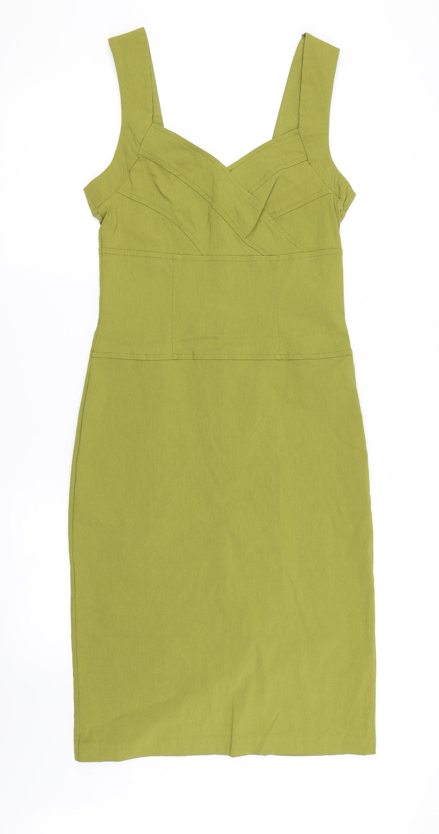 Julien Macdonald Womens Green   Pencil Dress  Size 12