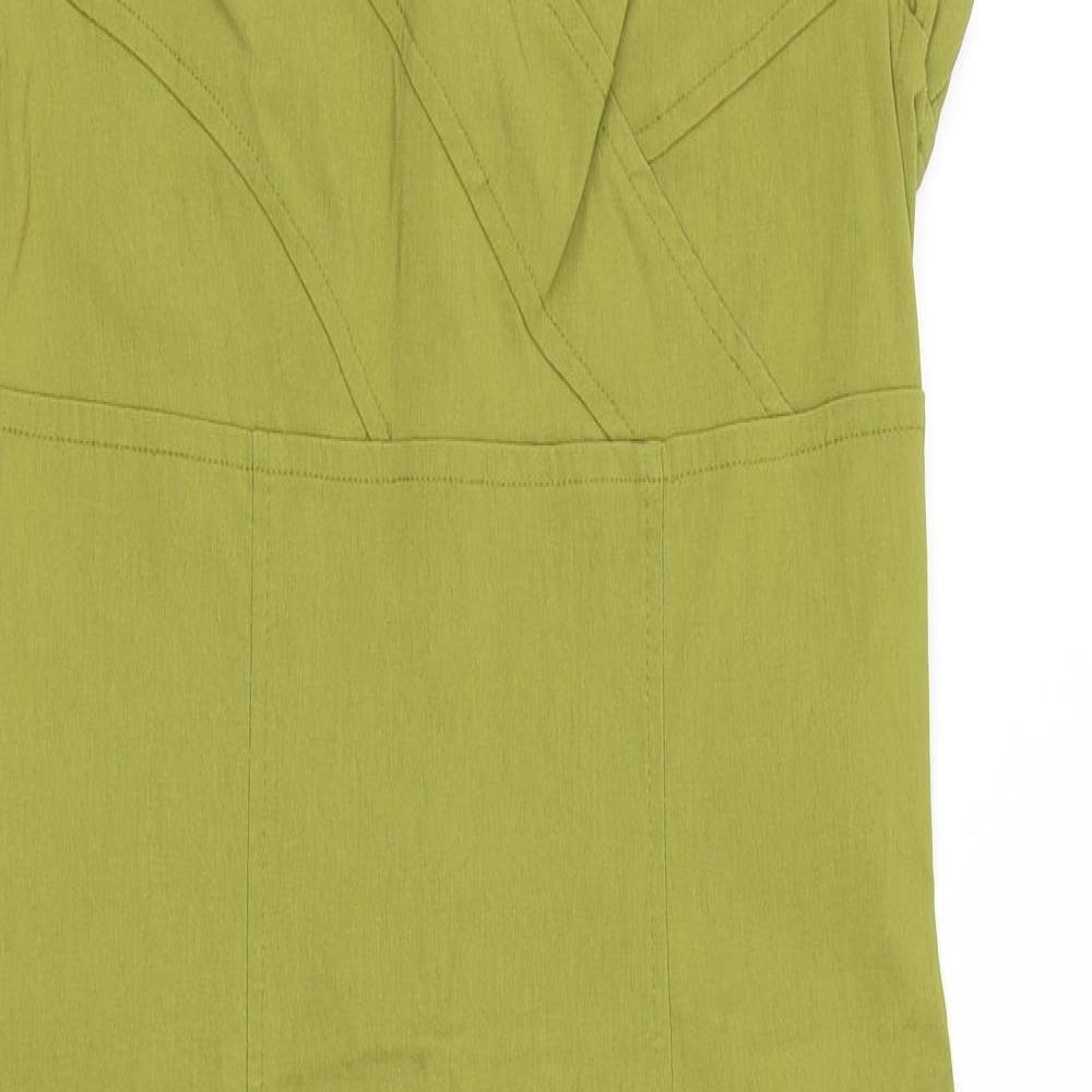 Julien Macdonald Womens Green   Pencil Dress  Size 12