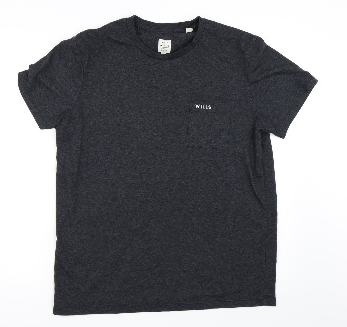 Jack Wills Mens Grey    T-Shirt Size XL