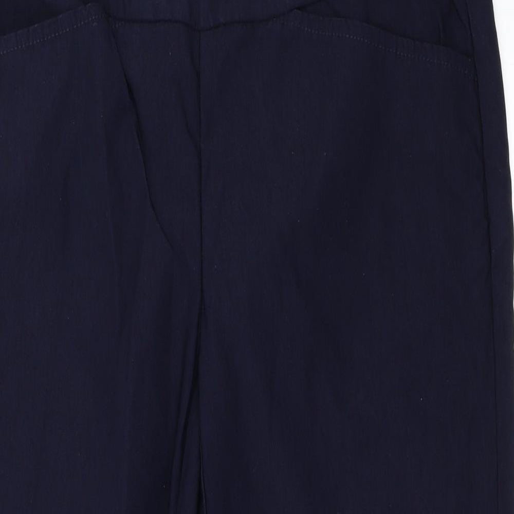 Mr Max Womens Blue   Cropped Trousers Size S L20 in