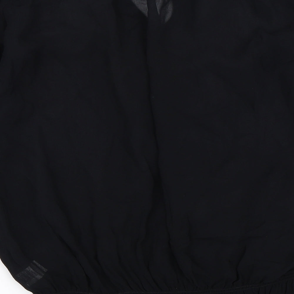 NEXT Womens Black   Basic Blouse Size 14