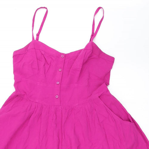 Express Womens Pink   Fit & Flare  Size S