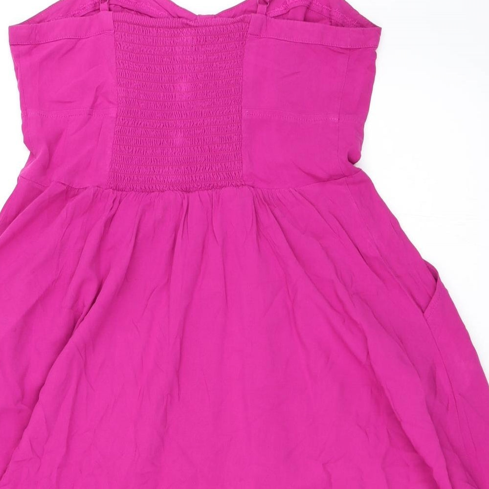 Express Womens Pink   Fit & Flare  Size S