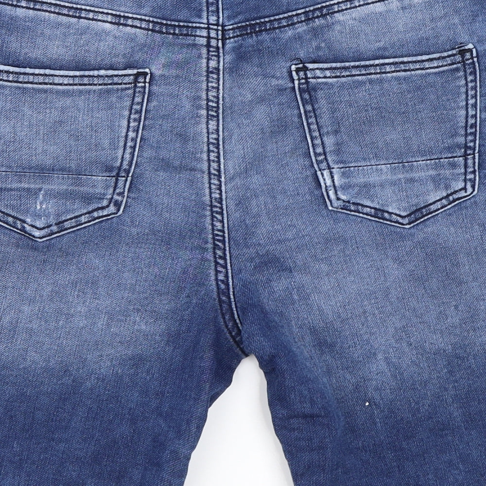 Primark Boys Blue  Denim Bermuda Shorts Size 12-13 Years