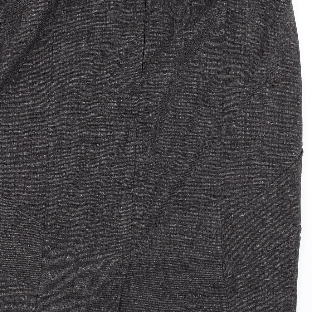 Papaya Womens Grey   Straight & Pencil Skirt Size 16
