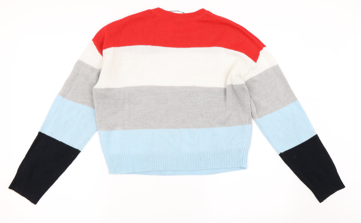 H&M Womens Blue   Pullover Jumper Size XS
