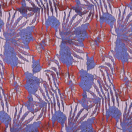 Zara Womens Blue Floral  Basic Blouse Size S