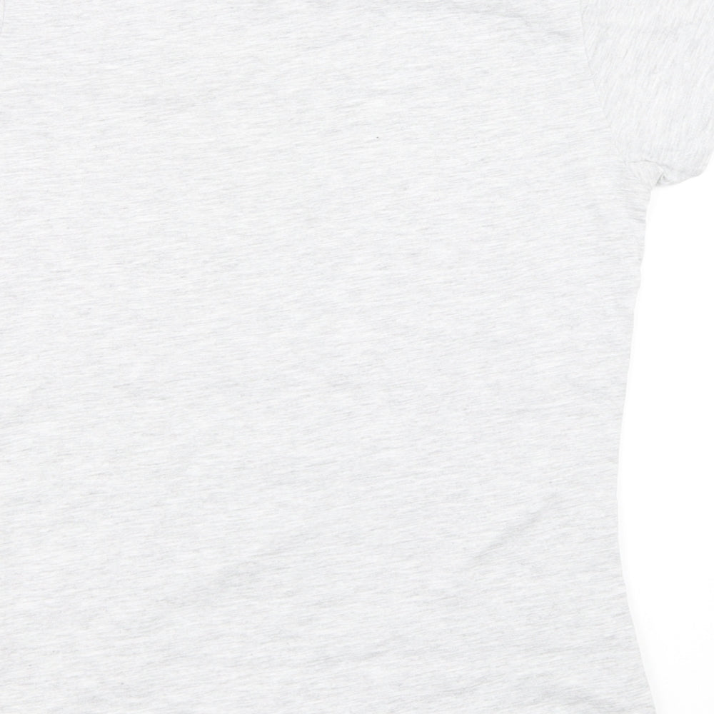 Lee Cooper Womens Grey   Basic T-Shirt Size 10