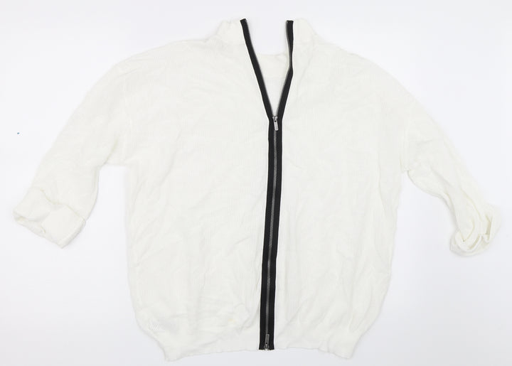 NEXT Womens Ivory   Basic T-Shirt Size 12
