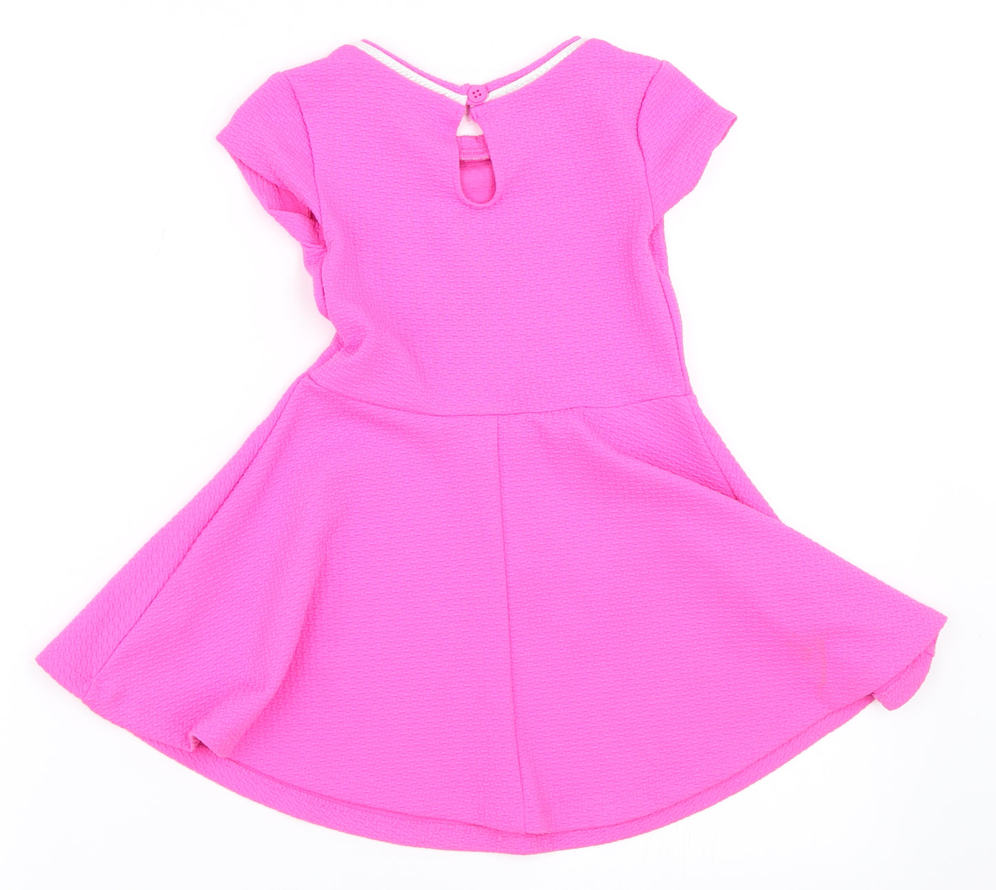 Young Dimension Girls Pink   Skater Dress  Size 2 Years