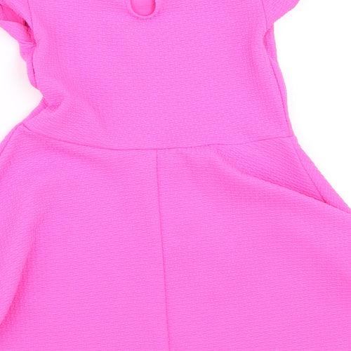 Young Dimension Girls Pink   Skater Dress  Size 2 Years