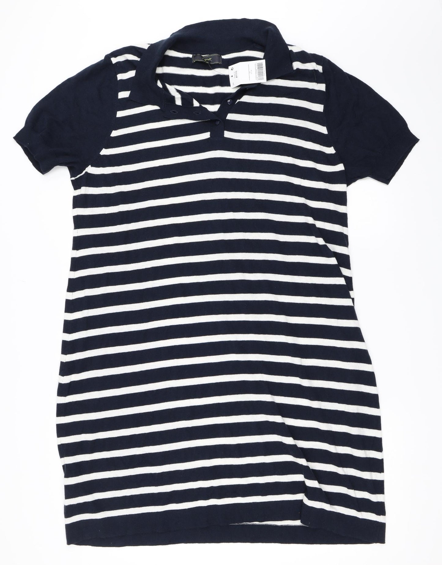 NEXT Womens Blue Striped  Jumper Dress  Size 20