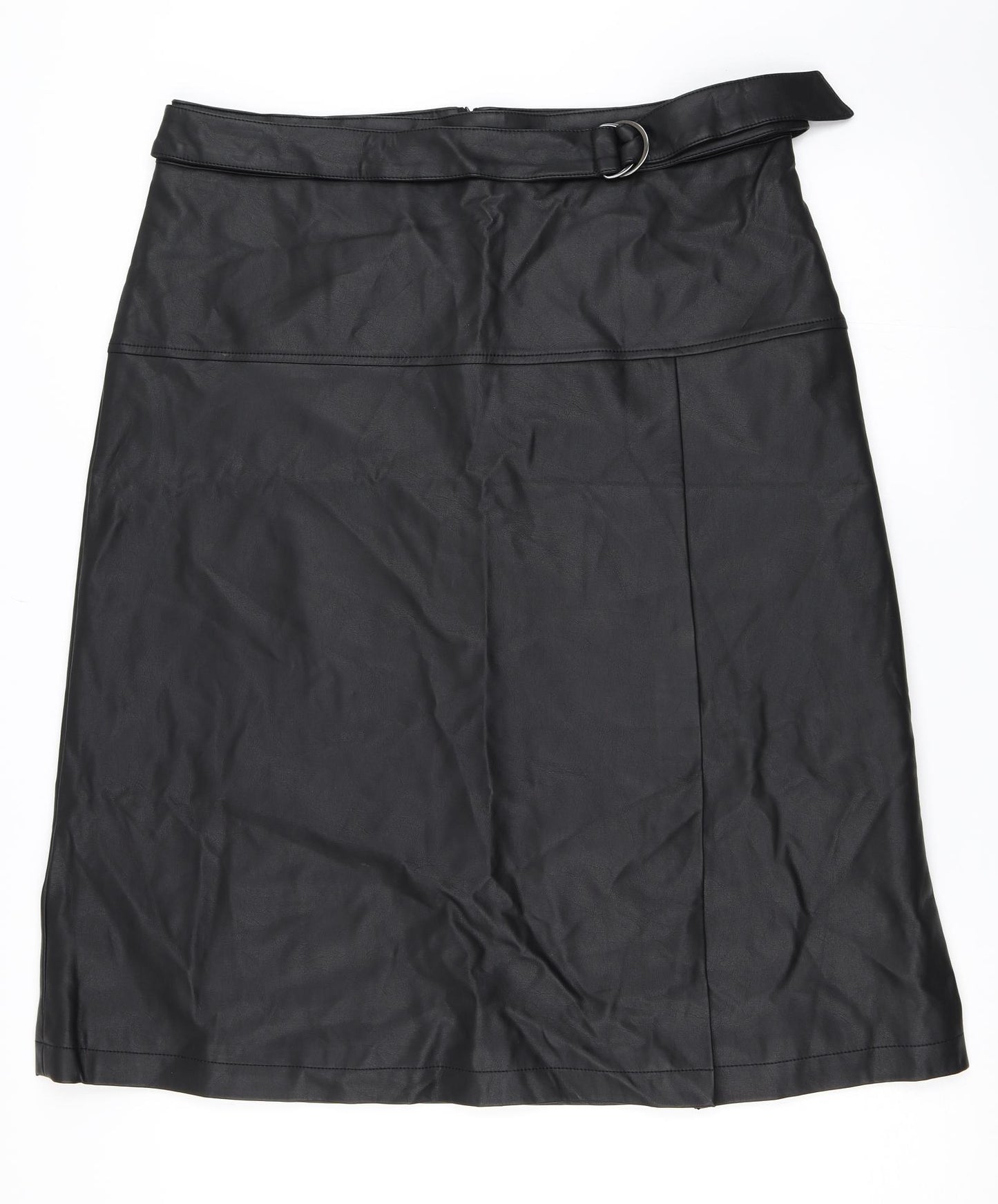 TU Womens Black   A-Line Skirt Size 16