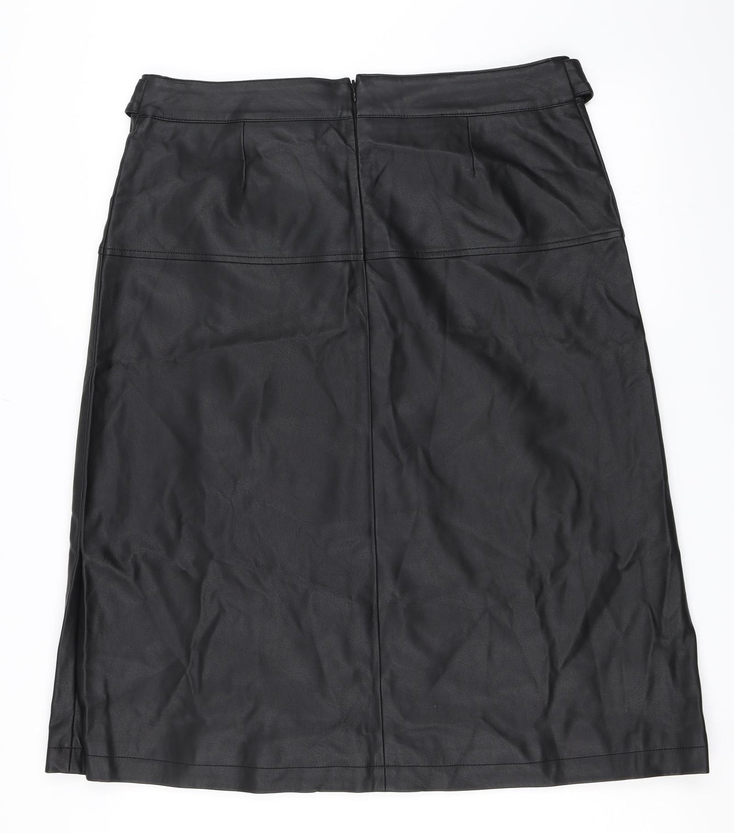 TU Womens Black   A-Line Skirt Size 16