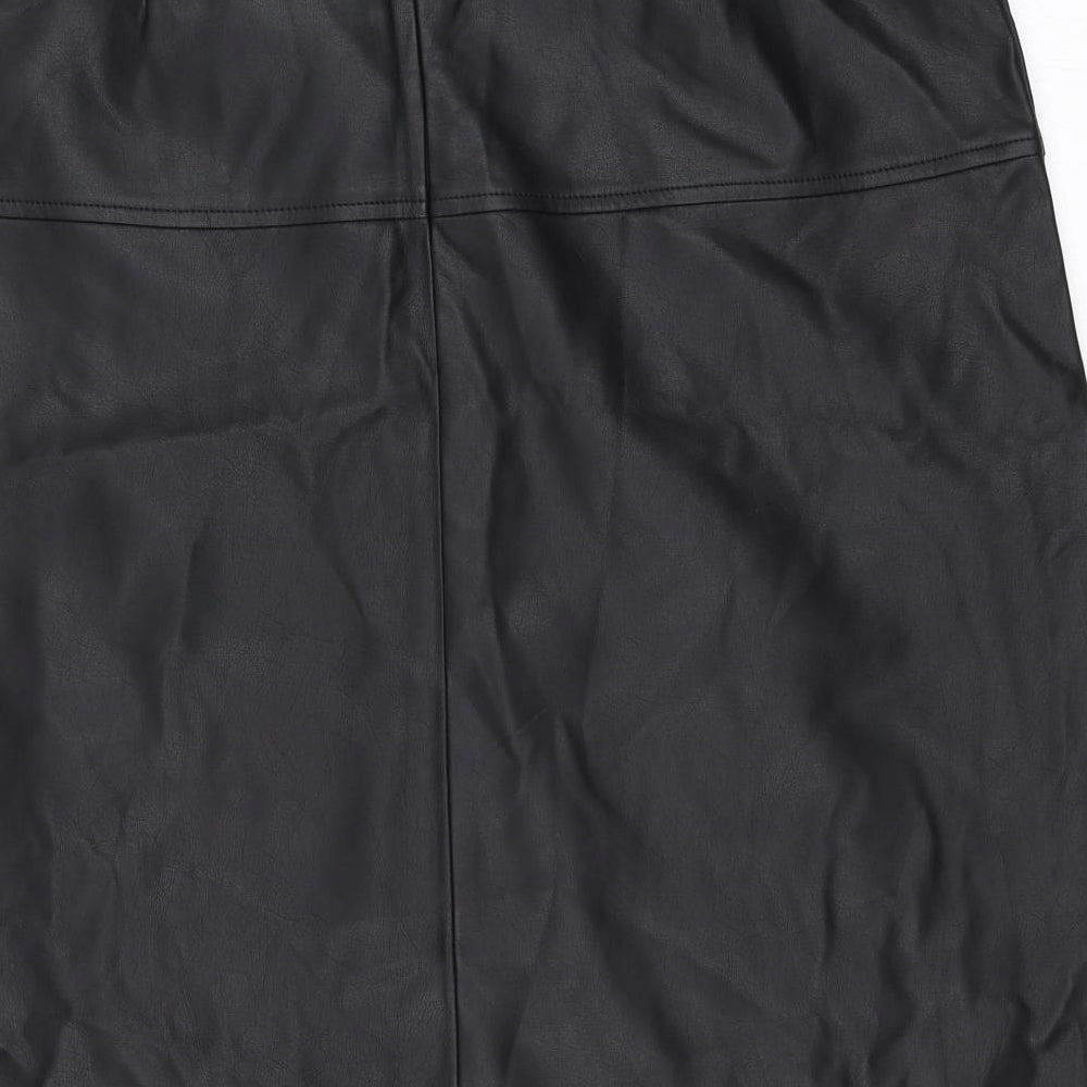 TU Womens Black   A-Line Skirt Size 16