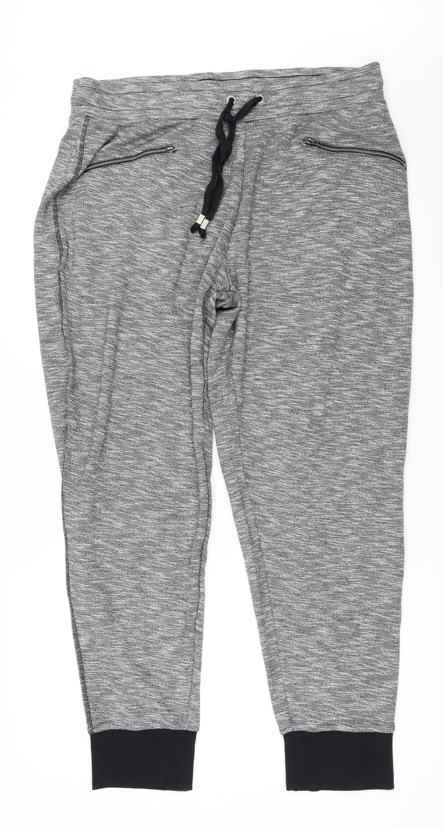 NEXT Womens Grey   Jegging Trousers Size 18 L28 in