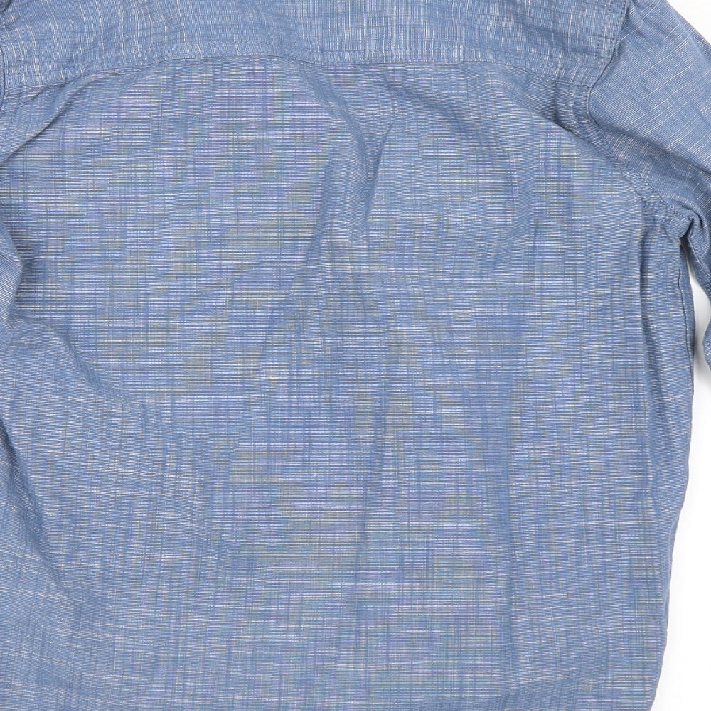 F&F Boys Blue   Basic Button-Up Size 11-12 Years