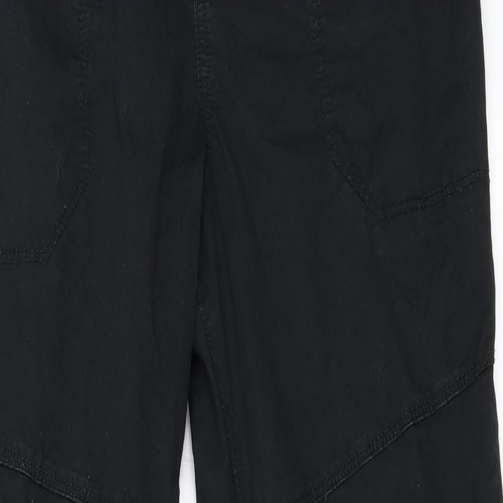 F&F Boys Black   Jogger Trousers Size 12-13 Years