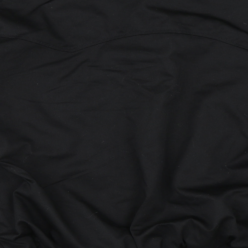 Preworn Mens Black   Bomber Jacket Coat Size 2XL