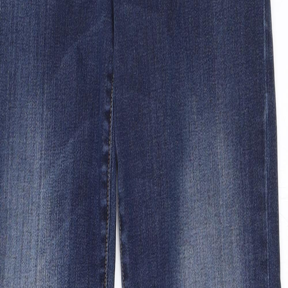 NEXT Womens Blue  Denim Straight Jeans Size 10 L29 in