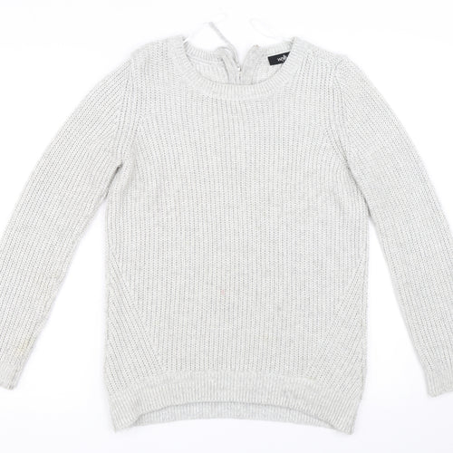 Wallis Womens Grey   Pullover Jumper Size S