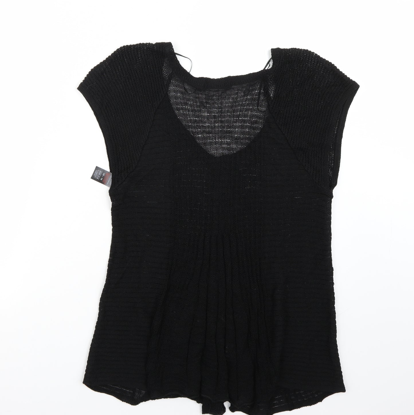 Marks and Spencer Womens Black   Cardigan Jumper Size 16
