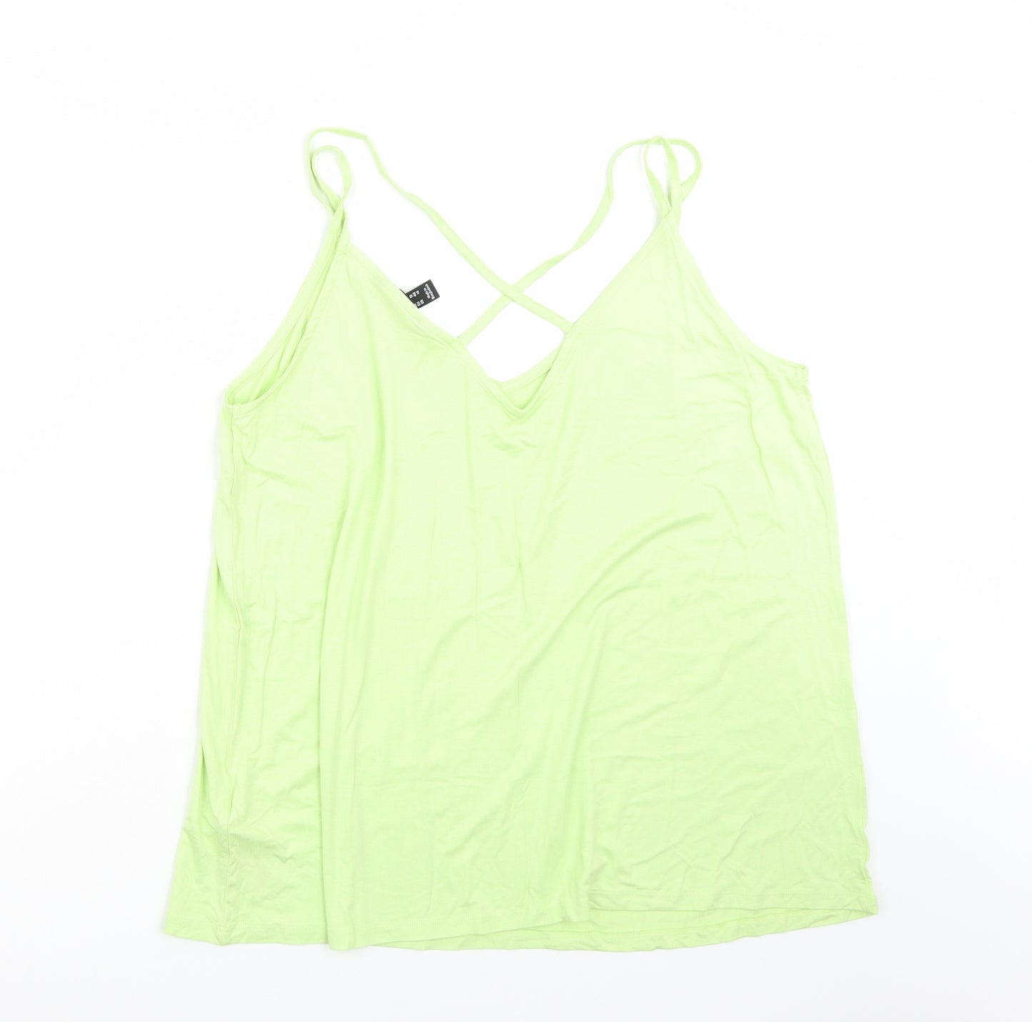 Newlook Womens Green   Basic Tank Size 18