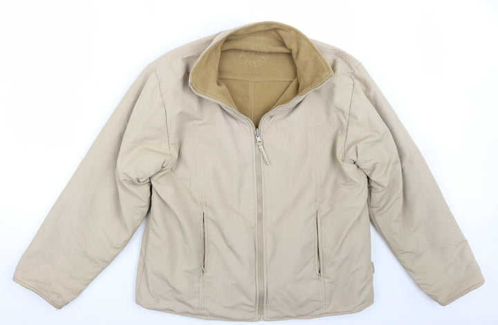 Bonmarché Womens Beige   Jacket Coat Size 16