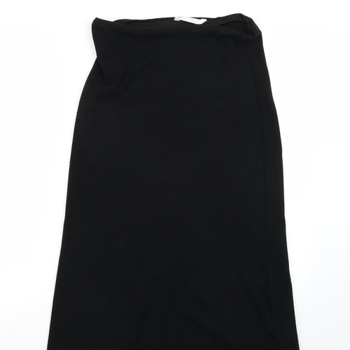 AMARANTO Womens Black   A-Line Skirt Size 8