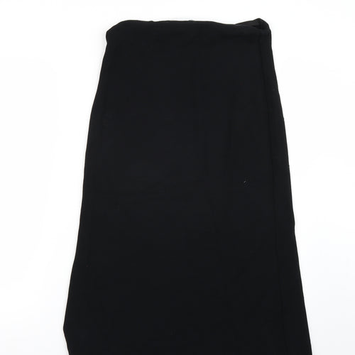 AMARANTO Womens Black   A-Line Skirt Size 8