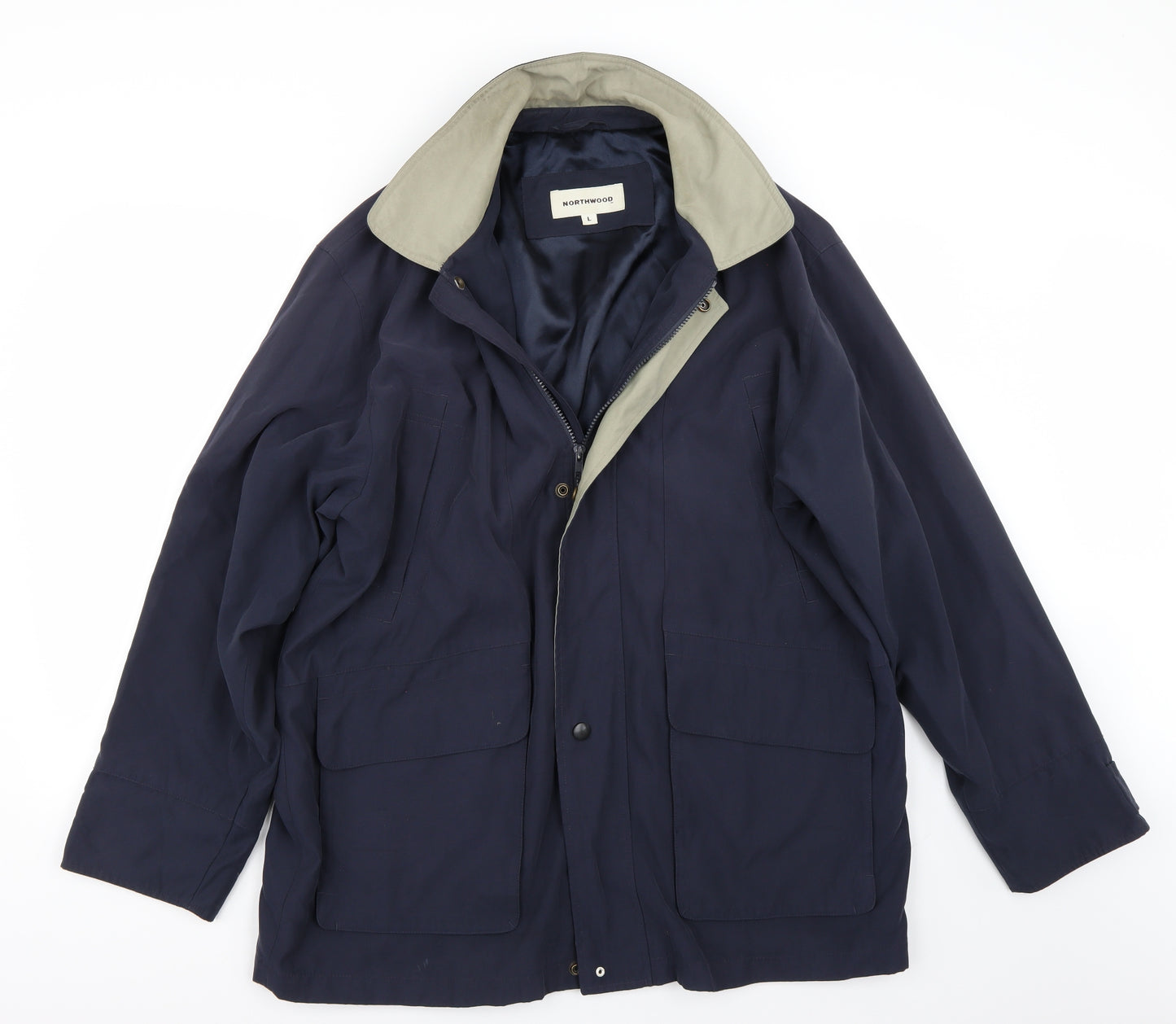 northwood Mens Blue   Jacket Coat Size L