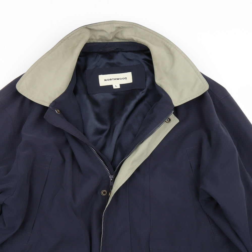 northwood Mens Blue   Jacket Coat Size L
