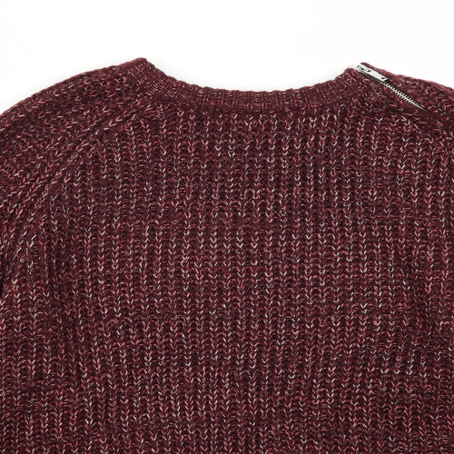 Papaya Womens Purple   Pullover Jumper Size M