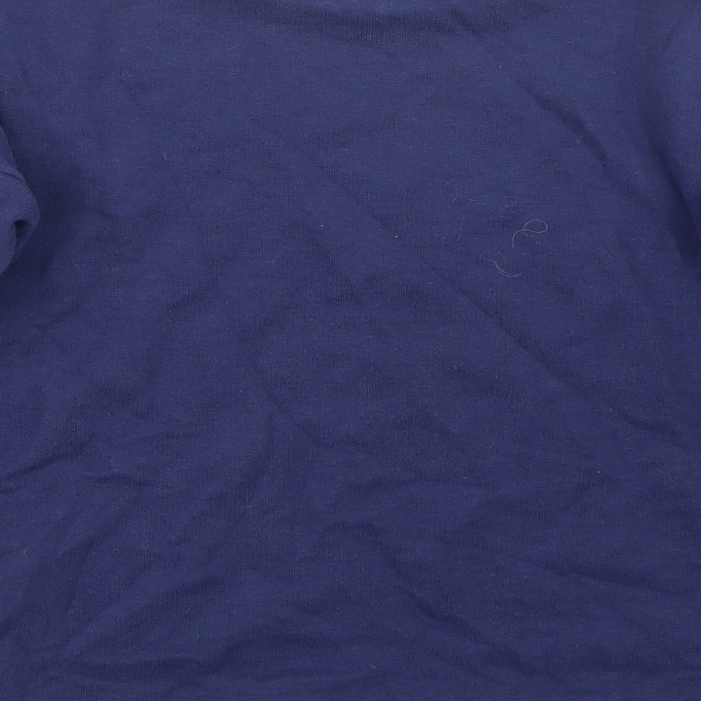 Marks and Spencer Girls Blue   Pullover Jumper Size 9-10 Years